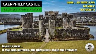 Caerphilly Castle  The Largest in Wales 2nd in Britain [upl. by Hailey]