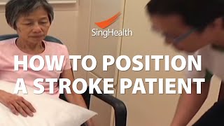 How To Position A Stroke Patient [upl. by Rodi]