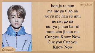 NCT U  Know Now Easy Lyrics [upl. by Liryc853]