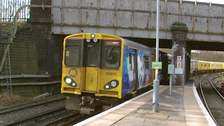 Half an Hour at 216  Birkenhead North Station 1022017  Class 507 508 terminus [upl. by Tisbe]